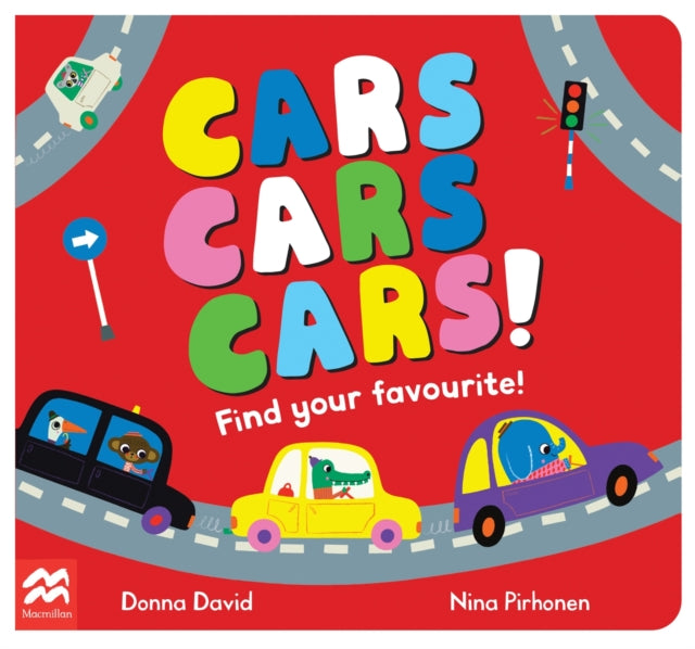 Cars Cars Cars!, Find Your Favourite 9781035022113 Donna David