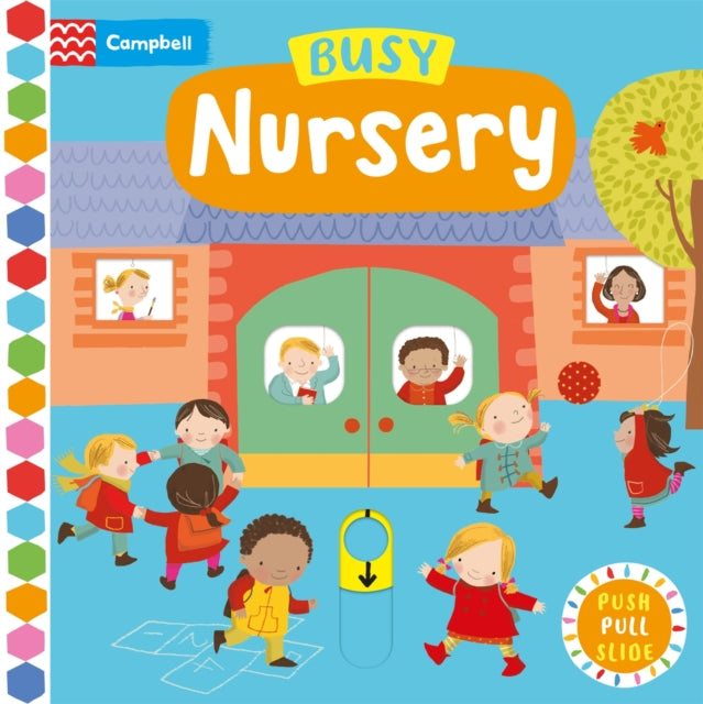 Busy Nursery, A Push, Pull, Slide Book 9781035056156 Angie Rozelaar