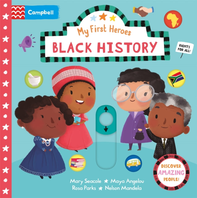Black History, A Push, Pull, Slide Book 9781035056231 Campbell Books