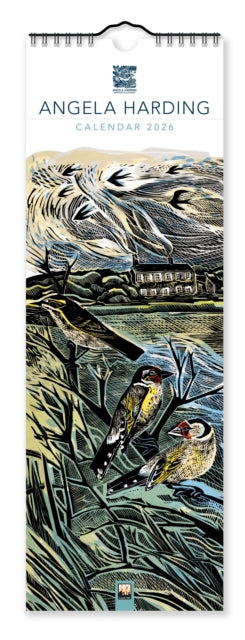 Angela Harding Slim Calendar 2026 (Art Calendar) 9781835624487 